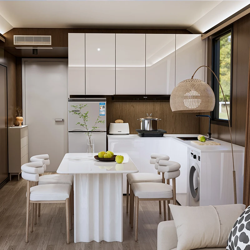 Detachable Customized Luxury Prefab Houses in Steel Comfortable Modular Mobile Living Apartment Homes