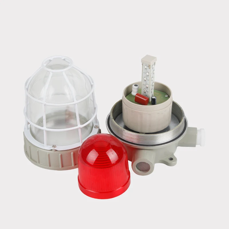 IP66 explosion-proof audible and visual alarm industrial waterproof lighting aluminum alloy LED 5W security alarm