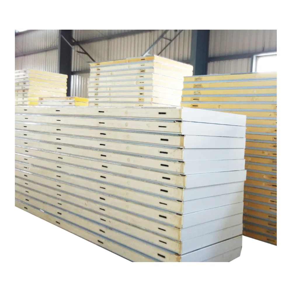 Refrigeration Panels Camlock Pu Panels Modular Cold Storage PU Insulated Camlock Sandwich Panel Cold Room