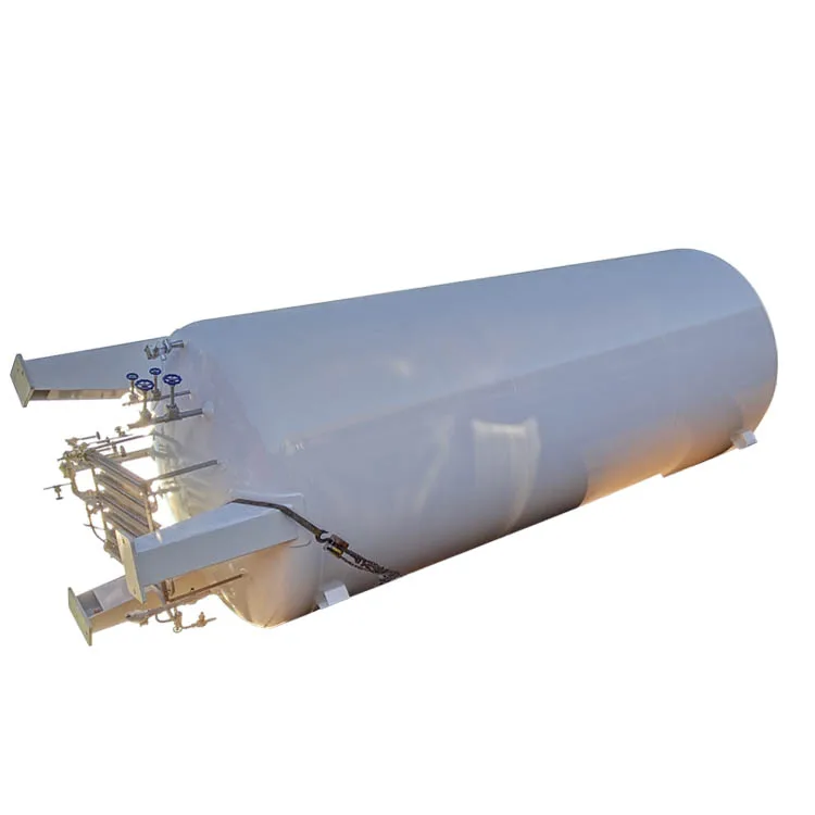 LOX LIN LAr LNG/ LCO2 Vertical Cryogenic Storage Tank