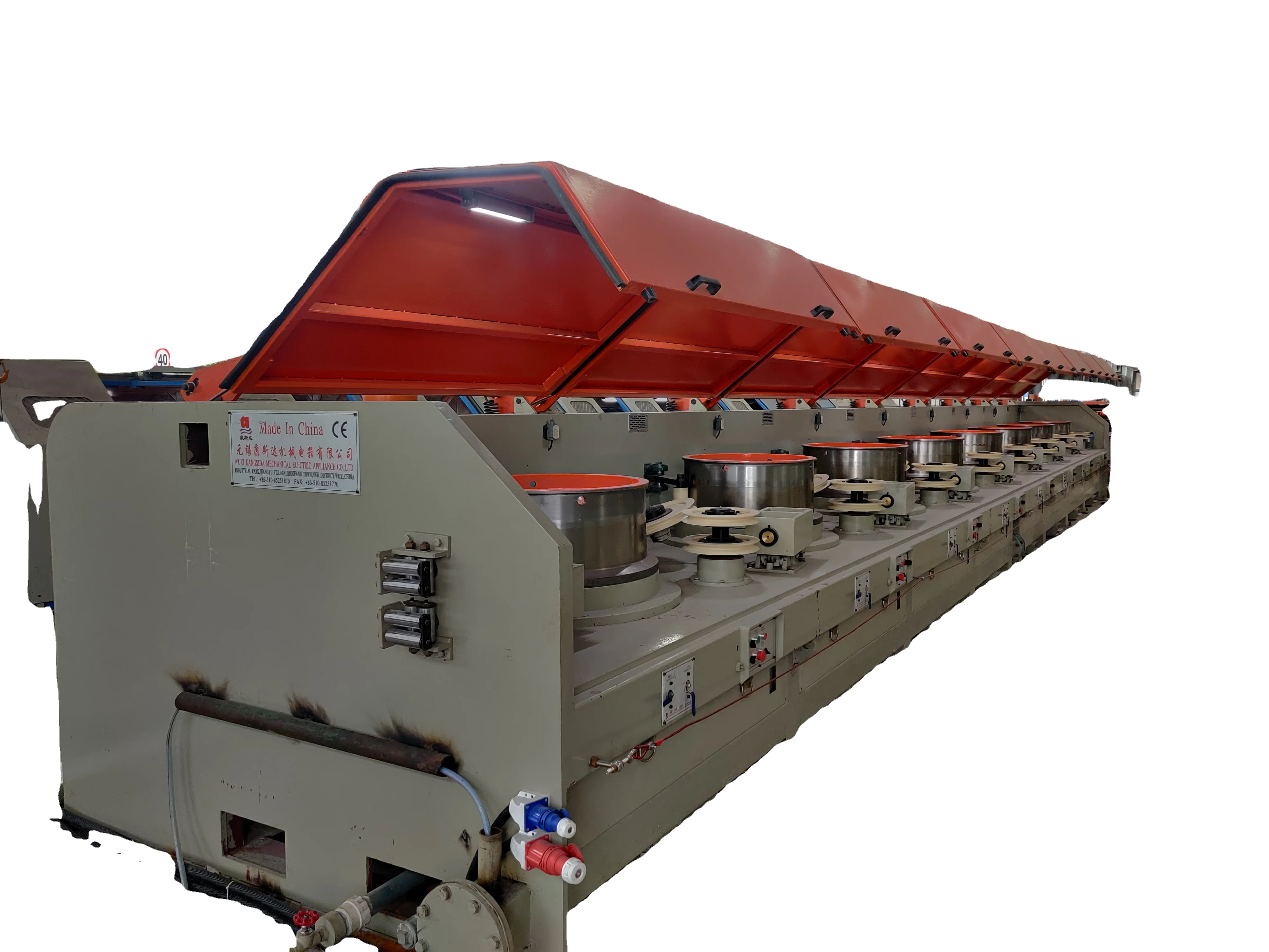 
LZ 8/600 Good quality Automatic PLC control Trustworthy China supplier Straight line wire drawing machine 