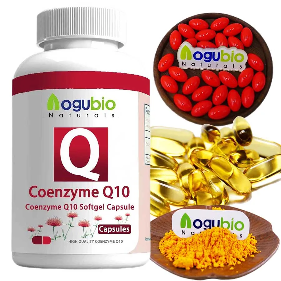 OEM Private Label объемные коферменты q10 капсулы водорастворимые коэнзим мягкая гелевая капсула