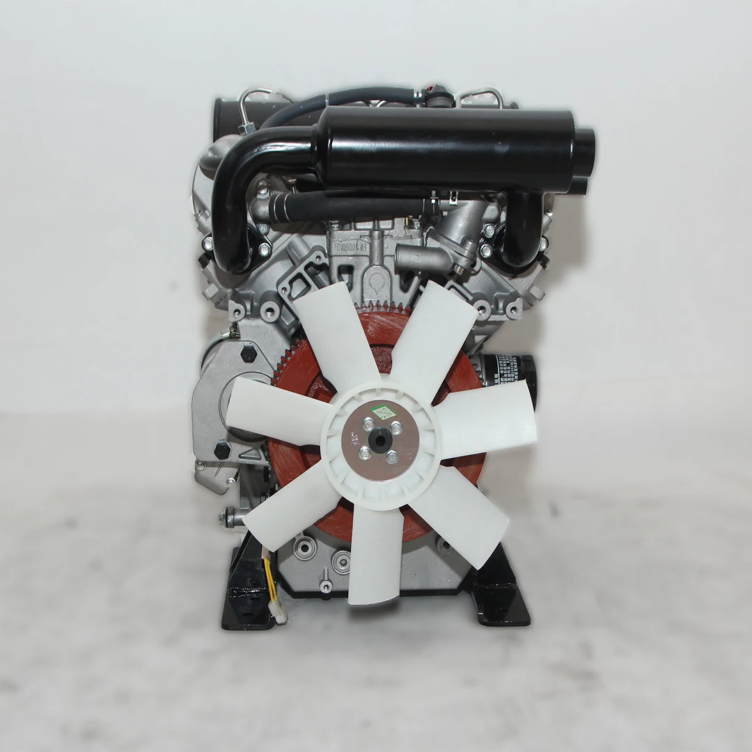 Китайский дизельный двигатель V-twin с водяным охлаждением 16 л.с. 12 кВт 3000 об/мин маленький