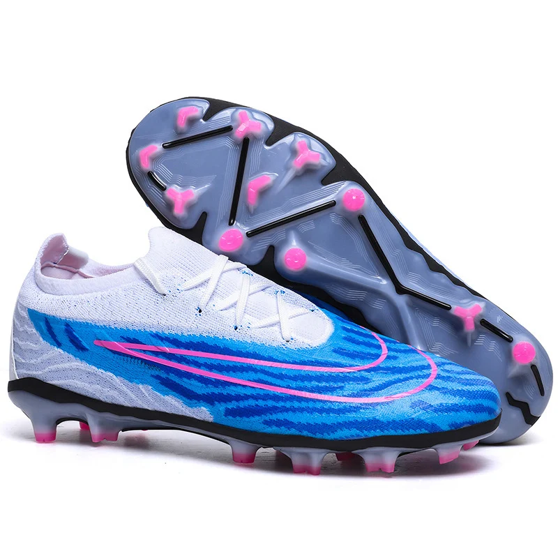 Wholesale Unisex Soccer Cleats Fashion Training Football Boots Men and Kids  Football Shoes for All Seasons