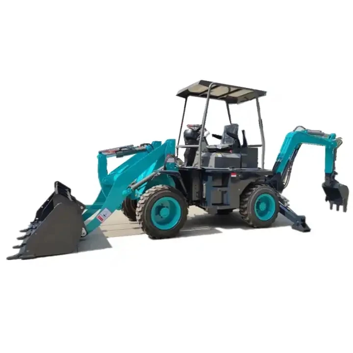 Factory price backhoe loader CE certification mini backhoe loader for sale 4x4 wheel mini backhoe loader