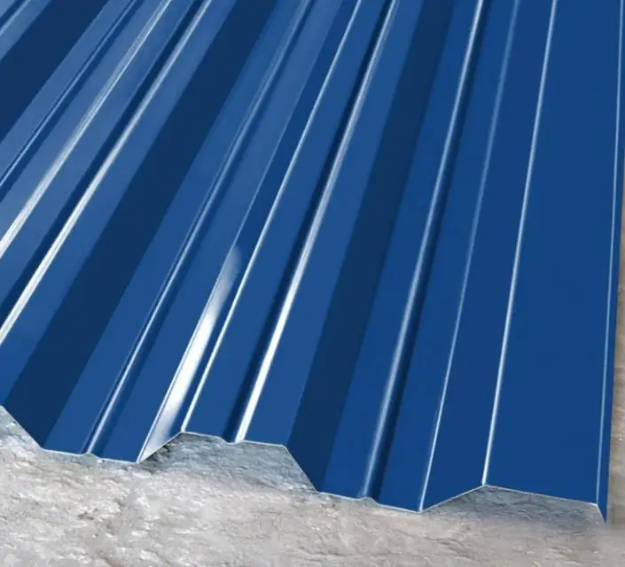 Hign AL-Zn Steel Wall Panel Corrugated Metal Wave Roofing Tile Prepainted Galvalume Steel Sheets