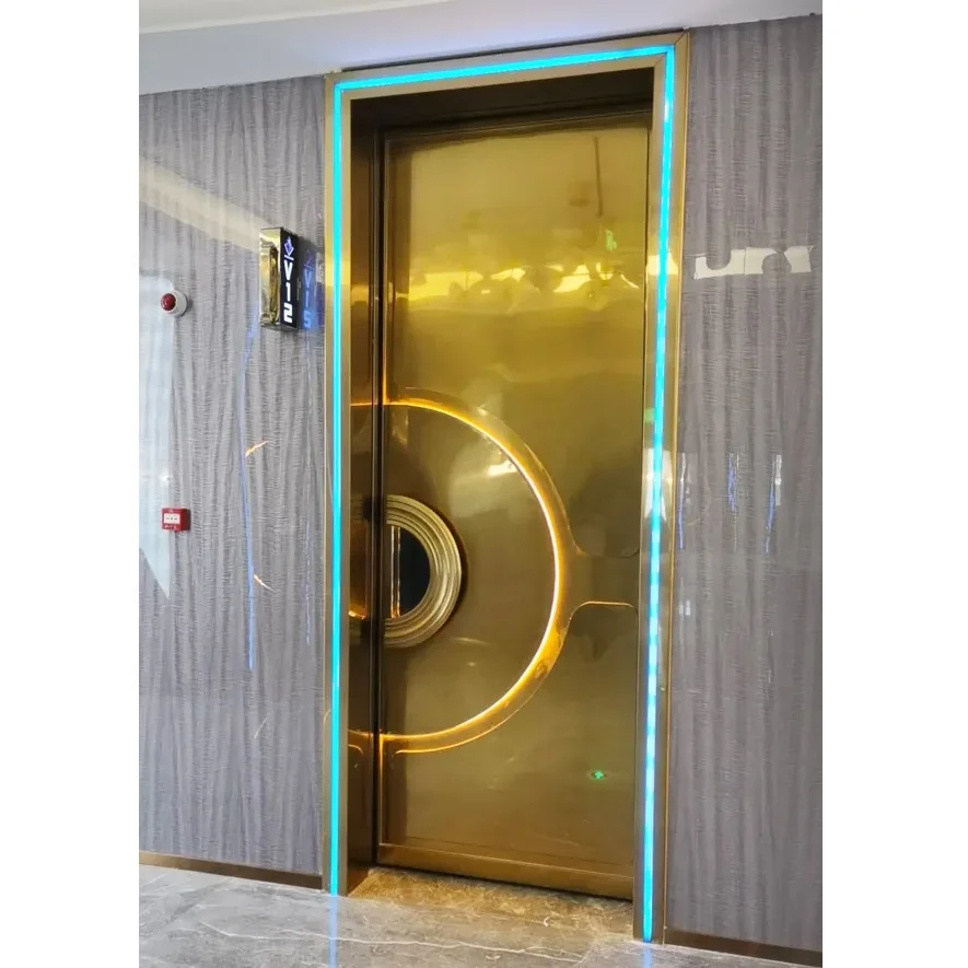 Newly Designed Multi Scene Use Of Home Theater Interior Soundproof Fireproof Steel party Doors For Ktv