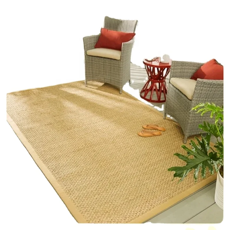 
Натуральное волокно водорослей сплетенные крытый напольный коврик ковер водорослей ковер 