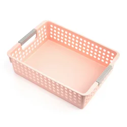 Storage Home Portable Container PP Organizer Multipurpose Plastic Storage Basket With Handle