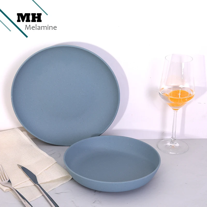  High Quality Customized printing 16 sets melamine tableware dinner set