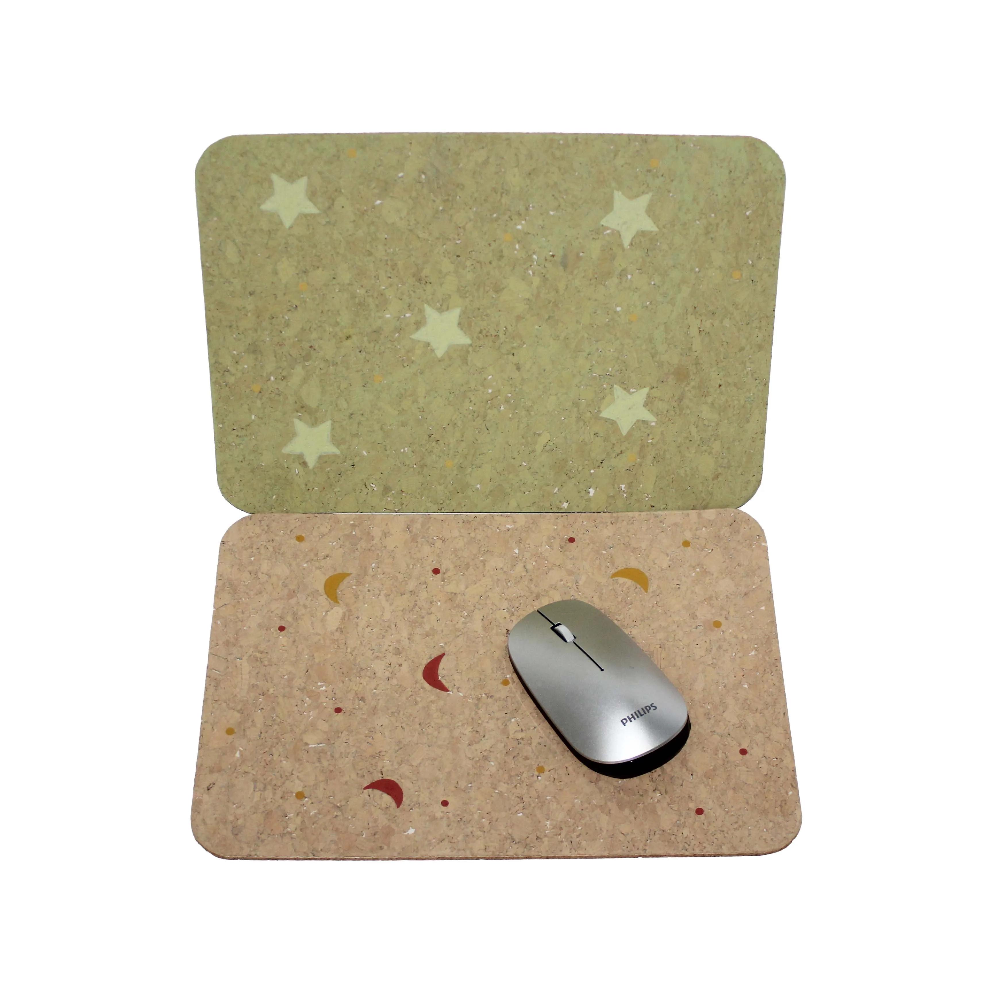 Natural Wood Eco-friendly Anti-Slip Waterproof Gaming Mouse Pad for Kids and Adult