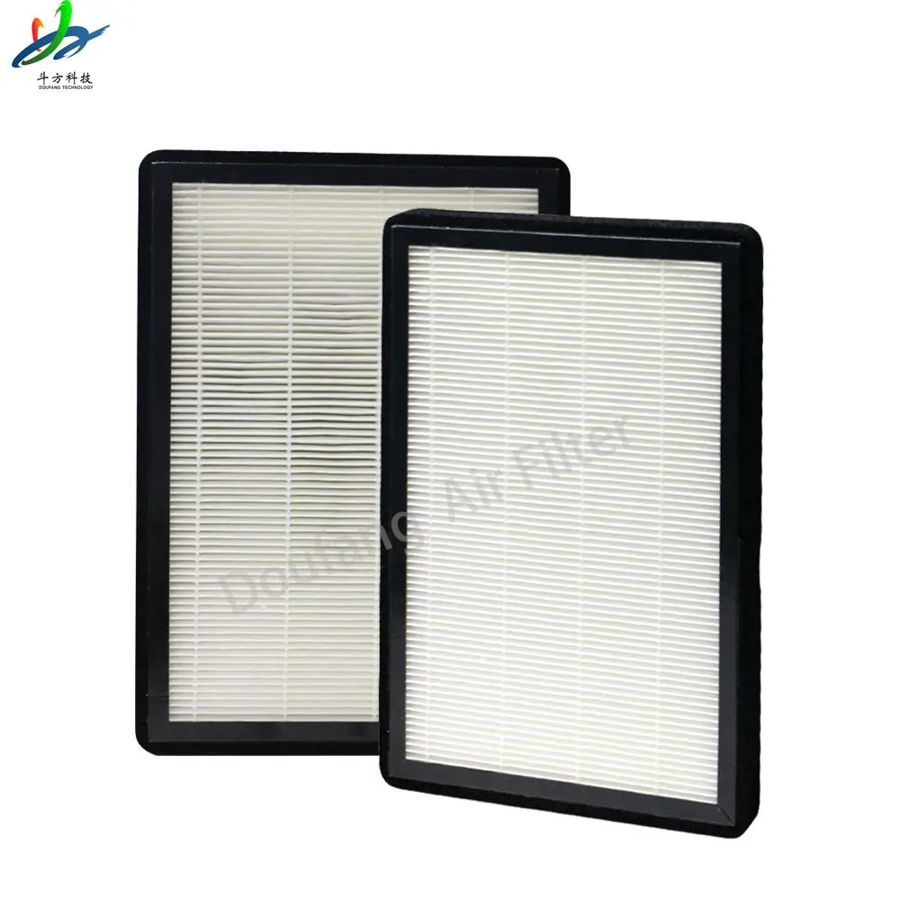 Air Purifier Customized Panel Activated Carbon Filter and HEPA Filter Replacement