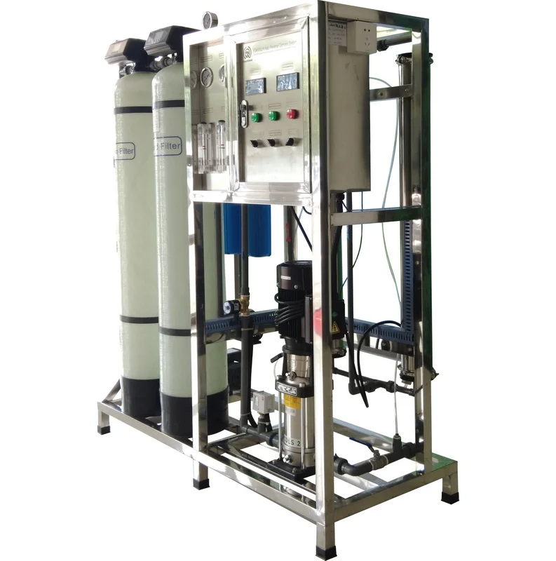 500L PLC smart pure copper water bottle verified drinking water treatment machine domestic water purifier manufacturers in China