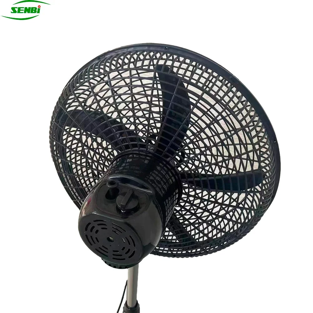 Factory Fast Delivery 18 inch strong wind pedestal stand fan with Plastic Grills