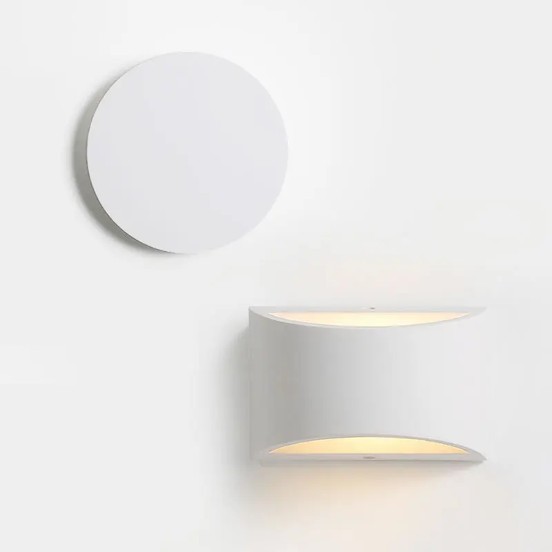 GU10 Gypsum Light Trimless Downlight Modern Design For Home Wall Lamp GU10 Plaster Lighting