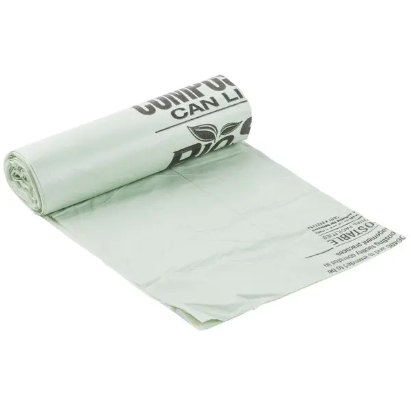 High Density Environmental Protection Plastic Garbage Trash Bag On Roll