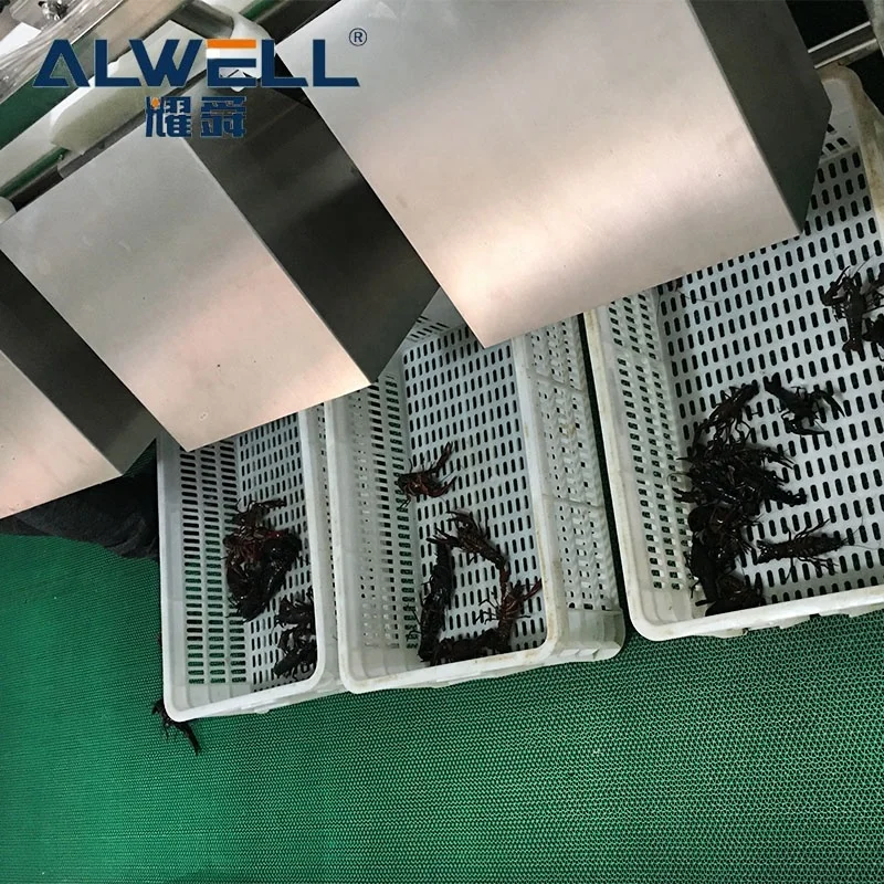 Высокая Эффективность автоматическая машина для сортировки веса/рыба креветки сортировочная машина