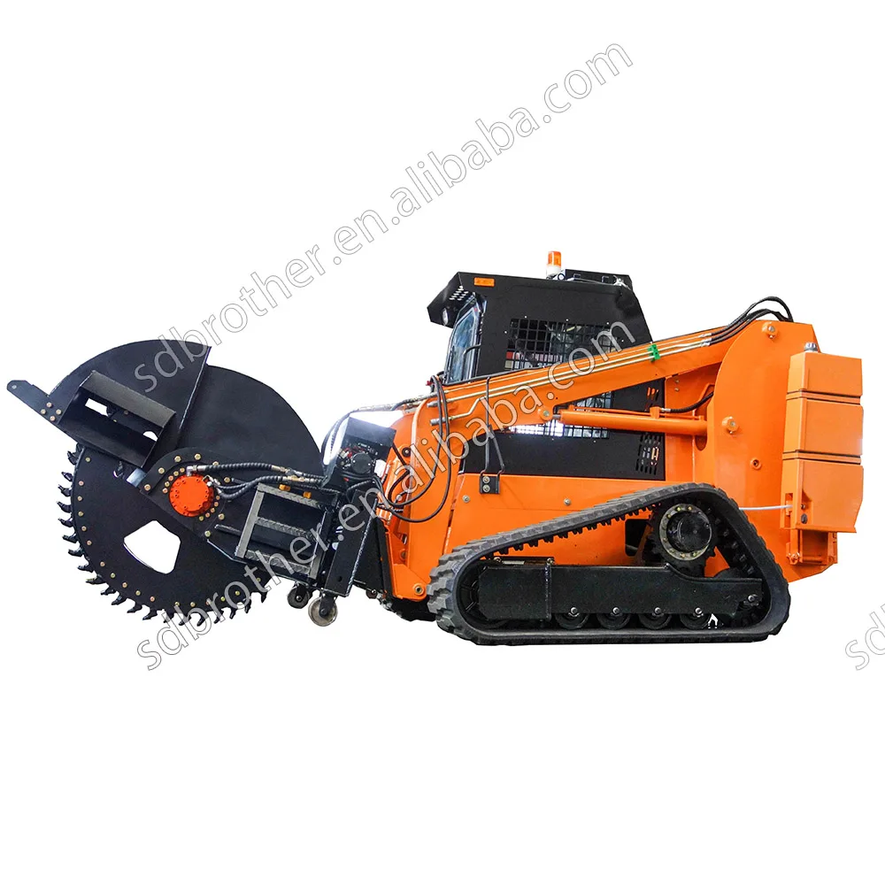 Micro Trenching Machine Fiber Optic Cable Burying