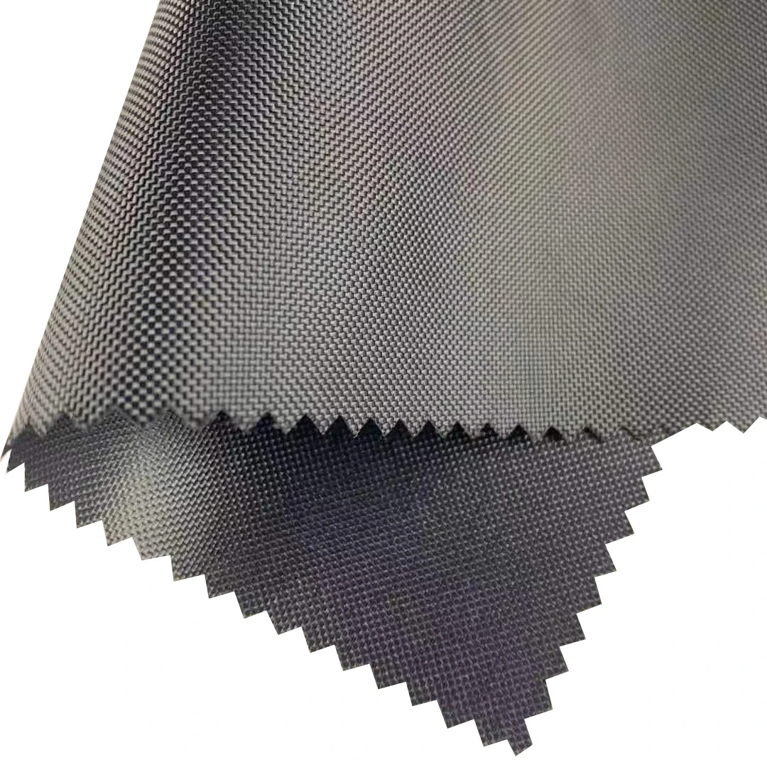 Производители ткани Оксфорд водонепроницаемый Оксфорд 420d полиэстер Рабочая одежда холст ПУ ткань