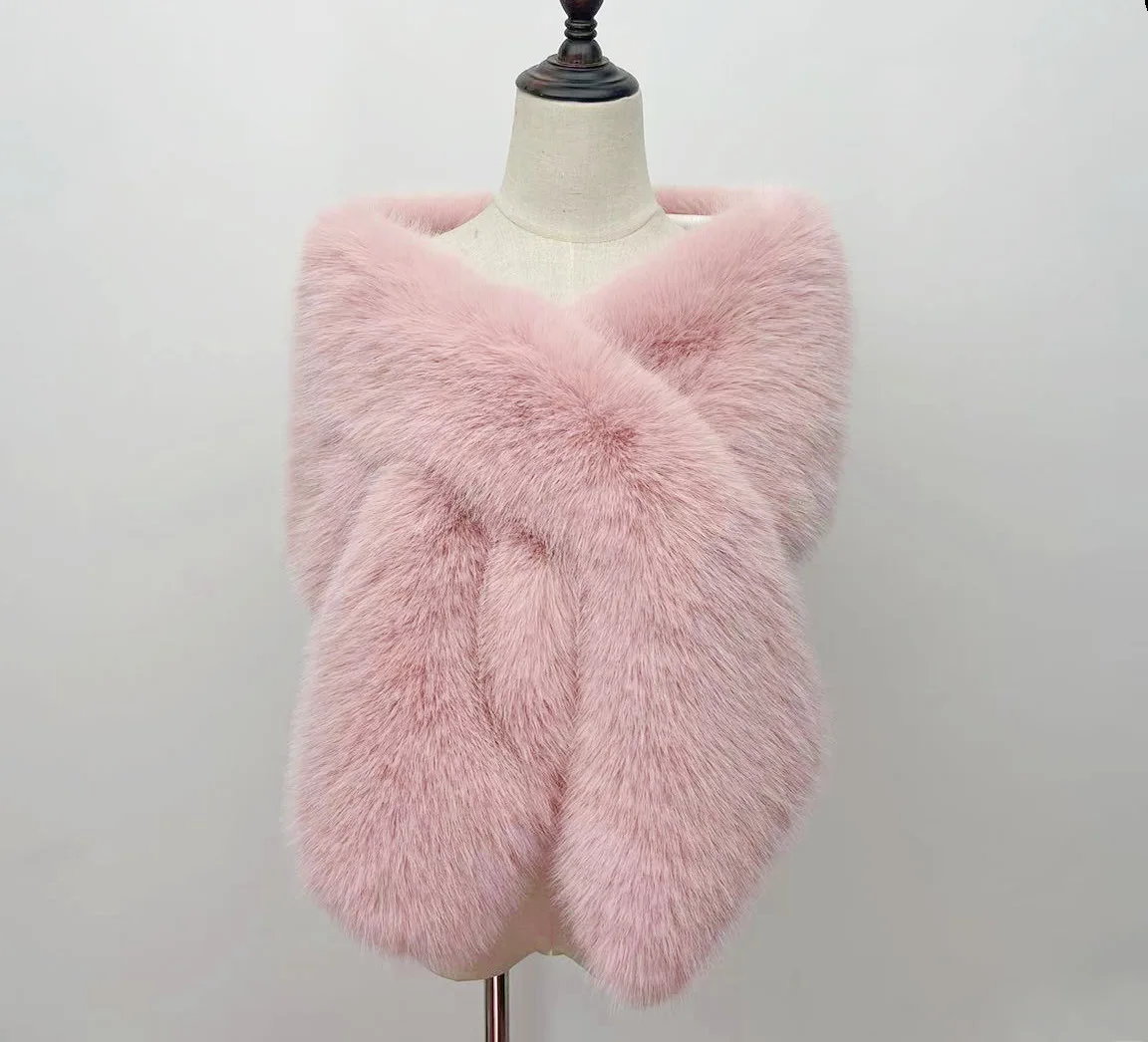 faux fur shawl  mangas novia wedding jacket bridal wedding accessories cape boleros de mujer cape mariage femme