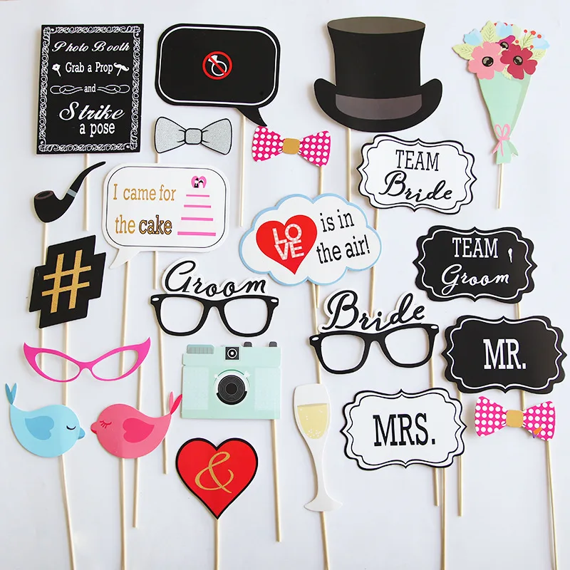 Bachelor party decoration Photo props team bride love bird Unicorn bride decoration photo prop