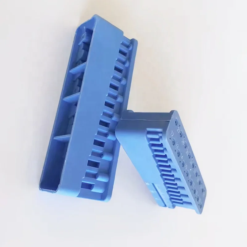 Manual Dental Root Canal Endo Files Holder Plastic