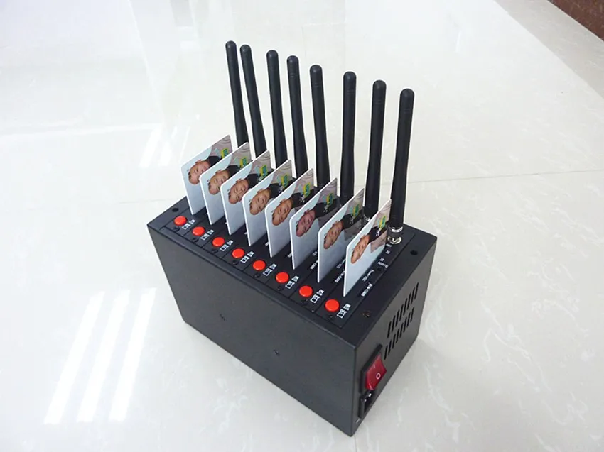  Quad band 8 портов gsm sms модем Wavecom Q24plus отправки смс модемный