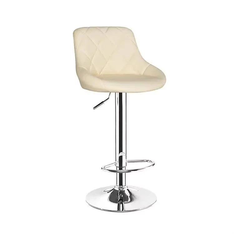 Factory Directly Wholesale Price Comfy Leather Mid Back Soft Seat Cushion Bar Chair Bar Stool