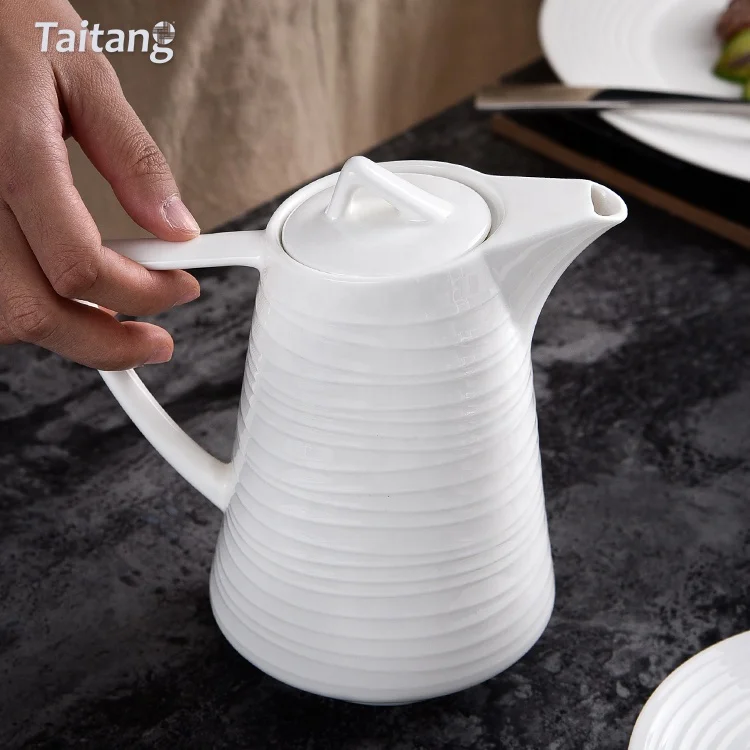  Оптовая продажа керамическая тарелка Taitang Cixuan в современном европейском стиле для ресторана посуда наборы посуды