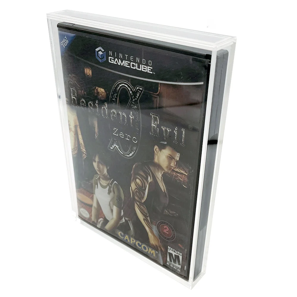 Жесткий акриловый чехол для Nintendo GameCube DVD XBOX Wii PS2