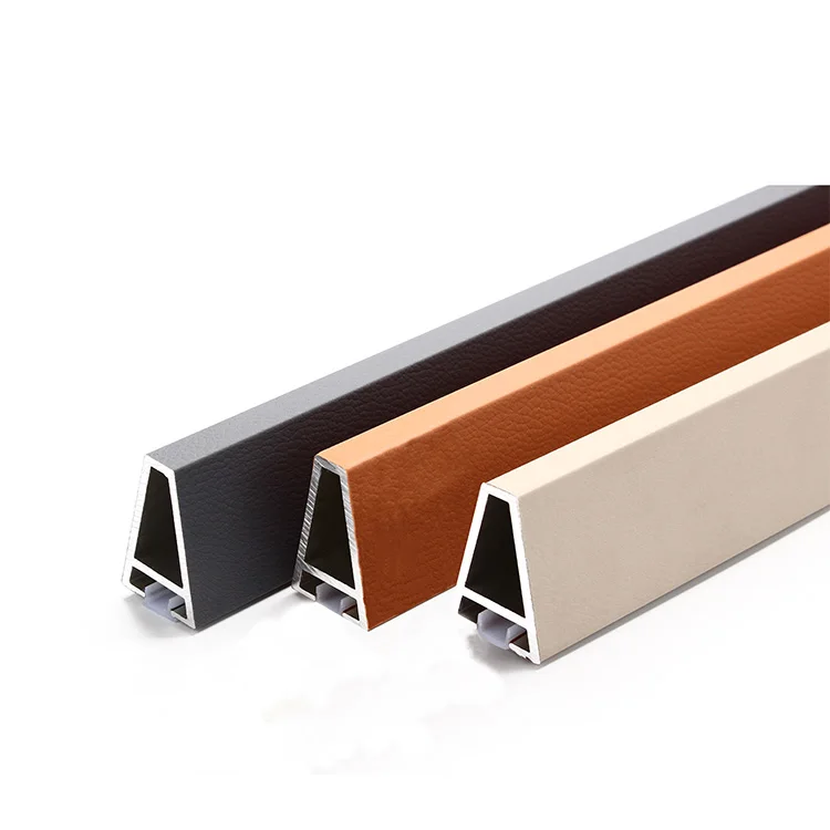 New Design Wholesale In Stock Supply Wardrobe Hanging Clothes Tube leather Rails with LED