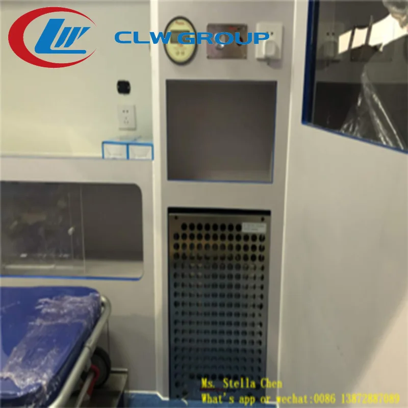 China manufacturer transit environmentally high roof ambulance bus