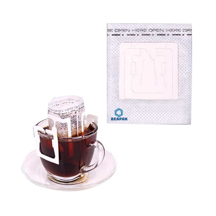 Cheap Price Portable Paper Ear Style Hanging Cup Coffee Filter bag drip