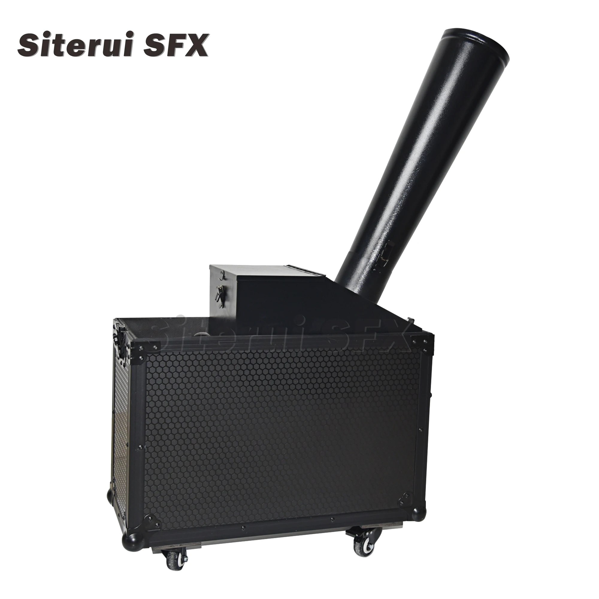 SITERUI SFX co2 mini rainbow confetti machine manual powerful co2 confetti machine Carbon dioxide confetti machine for wedding