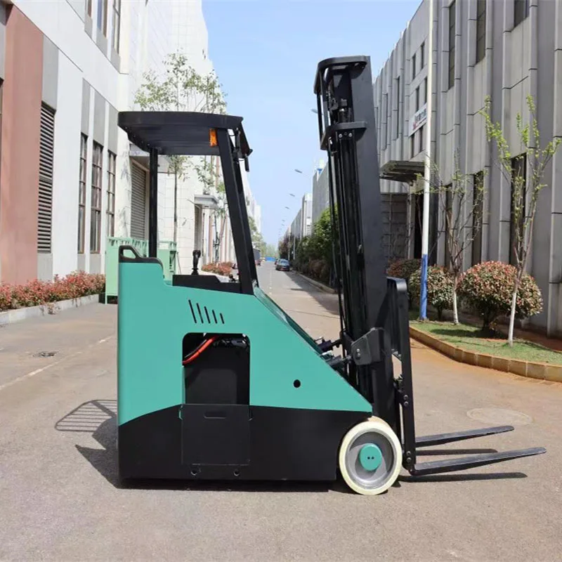 3 Wheel Counterbalance Stacker 2T Electric Stacker Forklift 6m 3 Wheel Electric Forklift