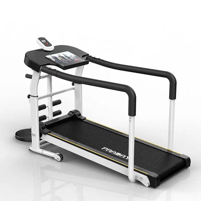 2024 New design Multi function plug free walking machine With LED Screen Running Treadmill