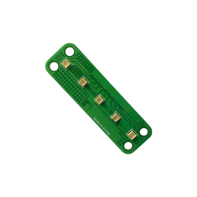 63*19mm UVC led module 265nm 285nm 395nm 405nm double side board 3W 3.7V 5V UVC LED module for portable sterilizer