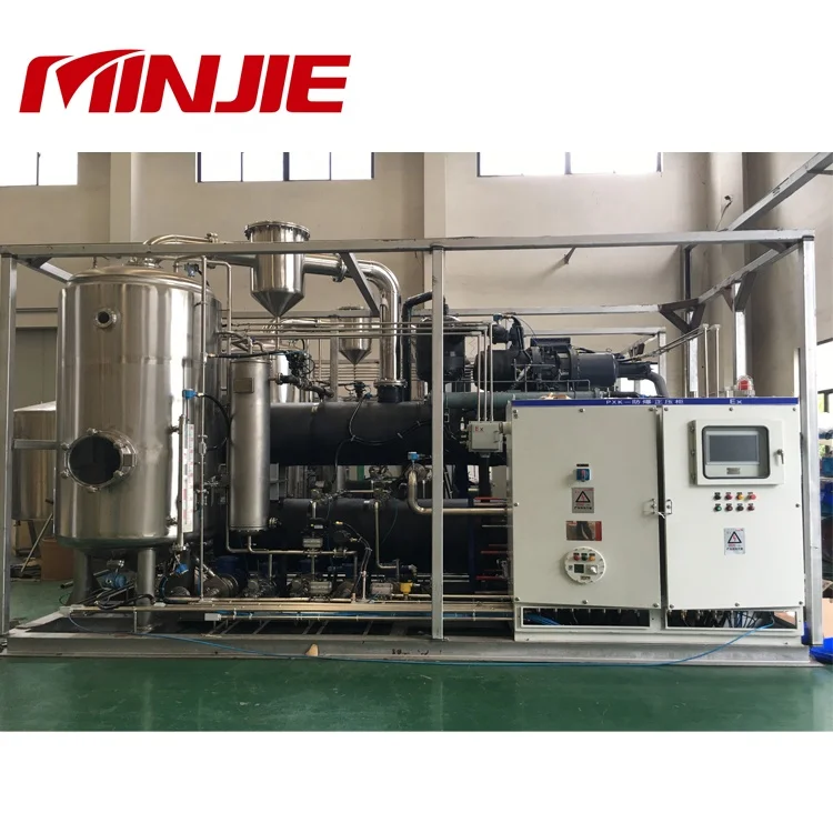 Heat sensitive ferment liquid low temperature evaporator