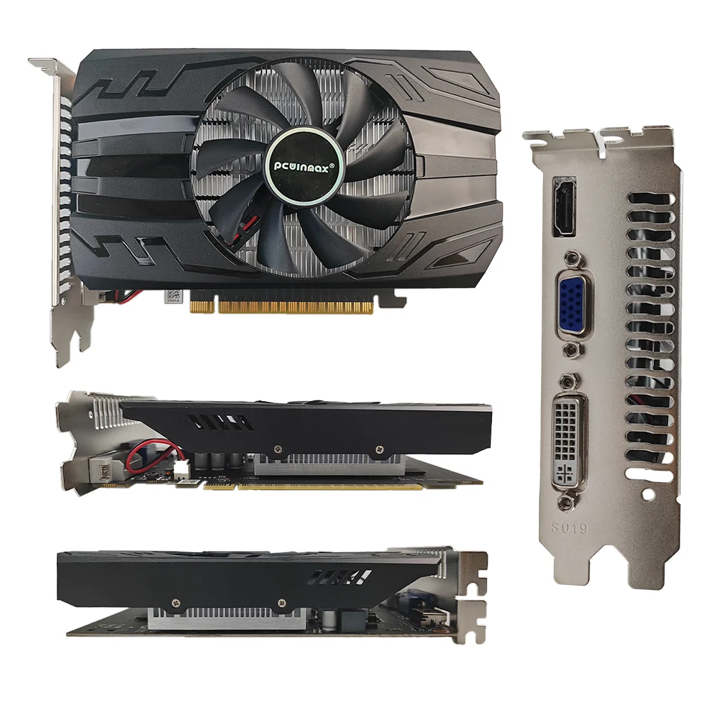 PCWINMAX Geforce GTX 750 Ti 2GB GDDR5 Low Profile Wholesale Original Gaming VGA Graphics Card Cheap 750Ti GPU