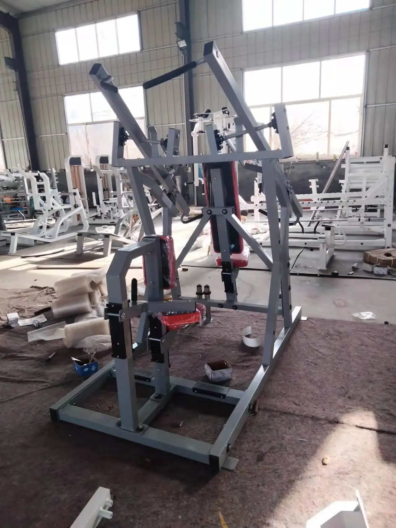 Hot selling fitness machine strength gym Seated Chest Press & Lat Pulldown