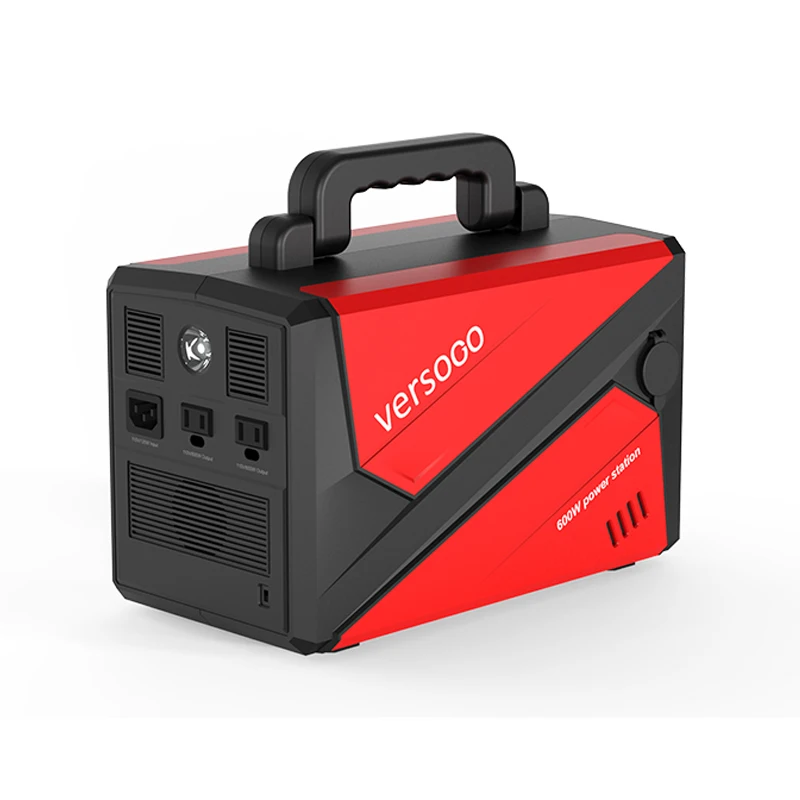 Solar Power Type C PD3.0 100W Input and Output 110V/220V 600W solar power banks system , portable ac energy power generator