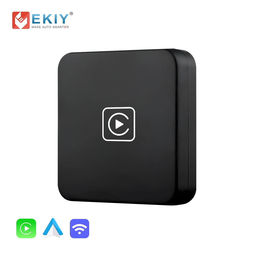 Беспроводной адаптер EKIY CarPlay Android Auto A2A для Audi Toyota Mazda Nissan Chevrolet Suzuki Subaru Kia Ford Opel Skoda Hyundai