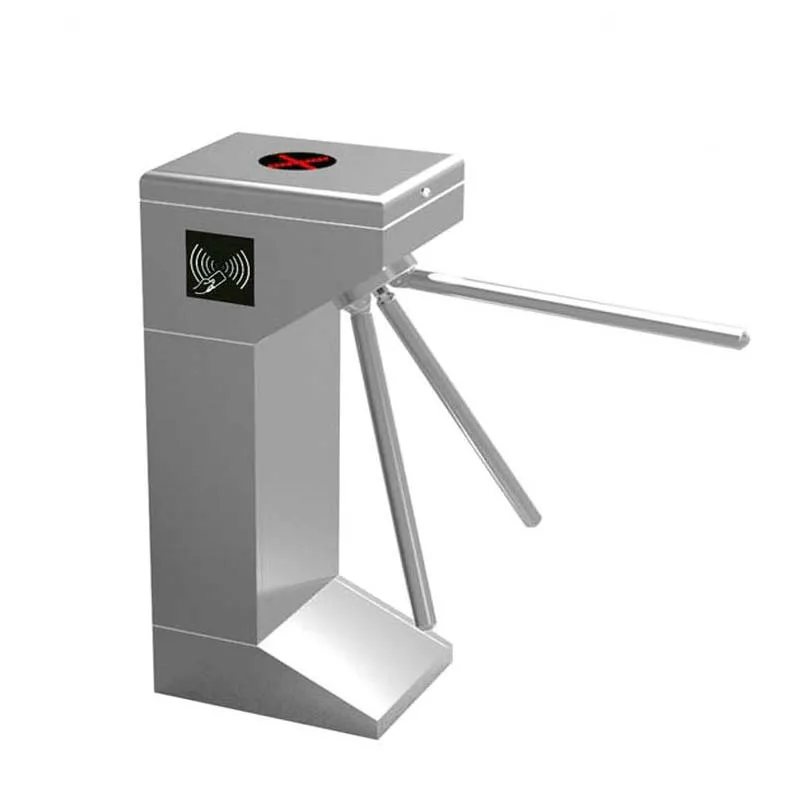 Hot Sale RFID Card Reader Security Semi-Automatic Tripod Turnstile Gate