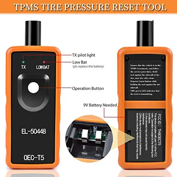 EL-50448 датчик давления в шинах Amazon, инструмент для активации автомобиля серии GM 2006-2019