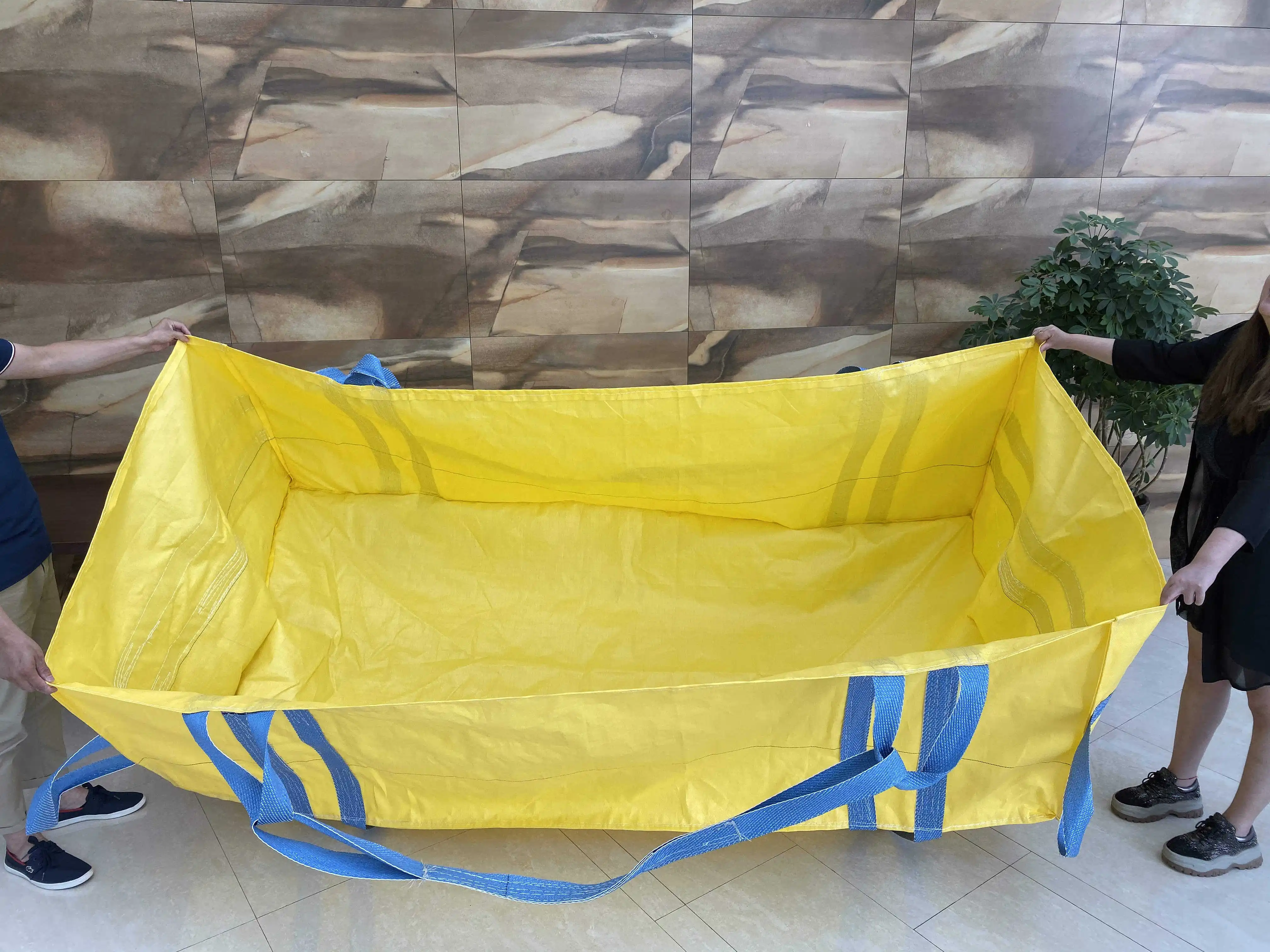 Eco Friendly Garbage Dumpster 3300L Bag Skip Bag for Construction Rubbish custom skip super sack
