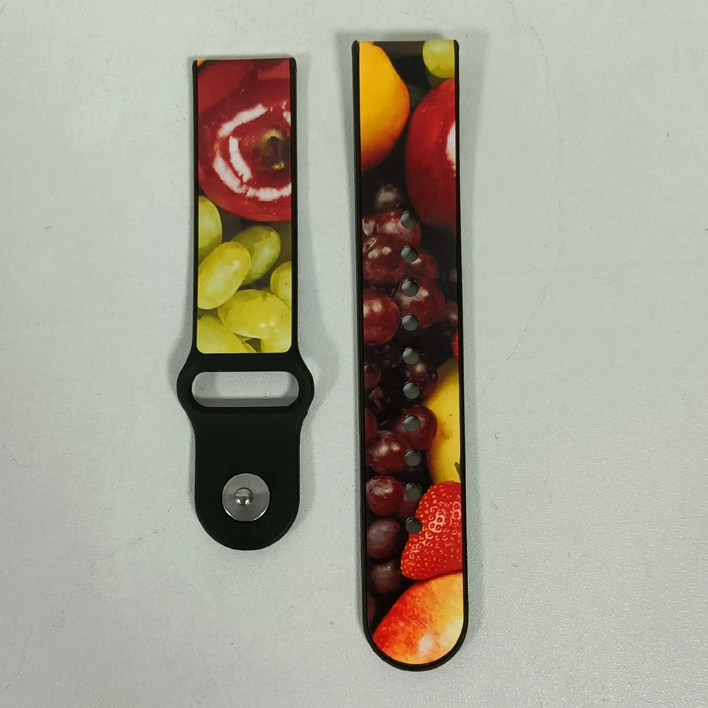 Sublimation Watch Bands Blank Smart Watch Strap Diy Sublimation For Apple Watch Band Sublimate Blanks Silicone Band