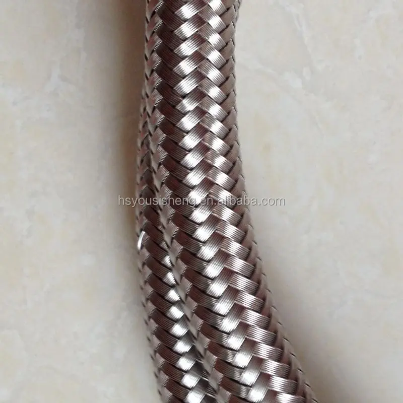 YSS stainless steel wire braid hose refrigeration flexible hose PTFE butane hose