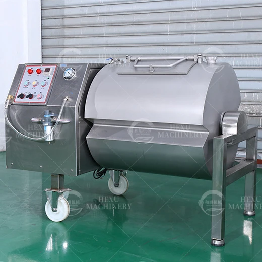 Meat Processing Machinery Chicken Fingers Seasoning Mixing Machine Beef Pork Vacuum Tumbler Machine