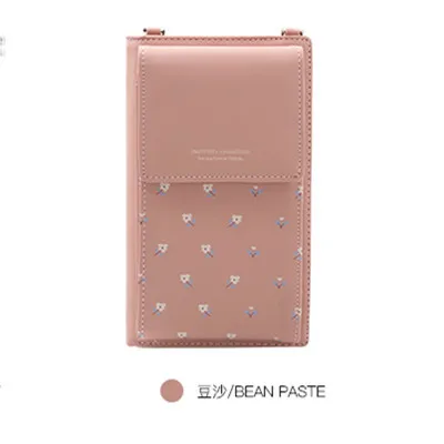 Korean fashion flower purse  printing bags large capacity ladies wallet