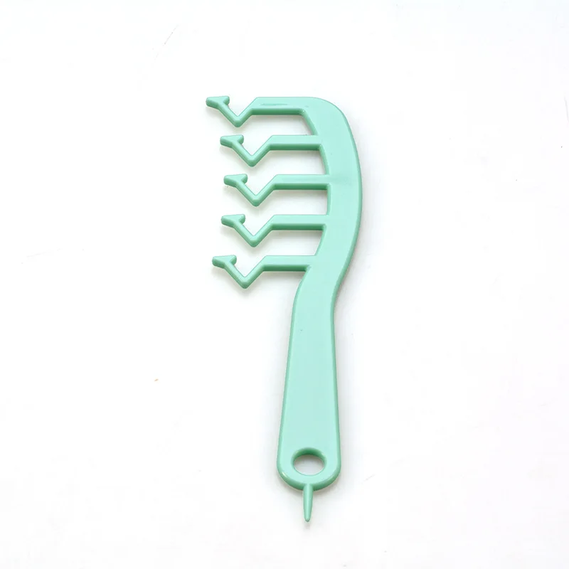Free Sample INS Amazon Hot selling Z type plastic magic hair comb for Hair Lose Styles Comb